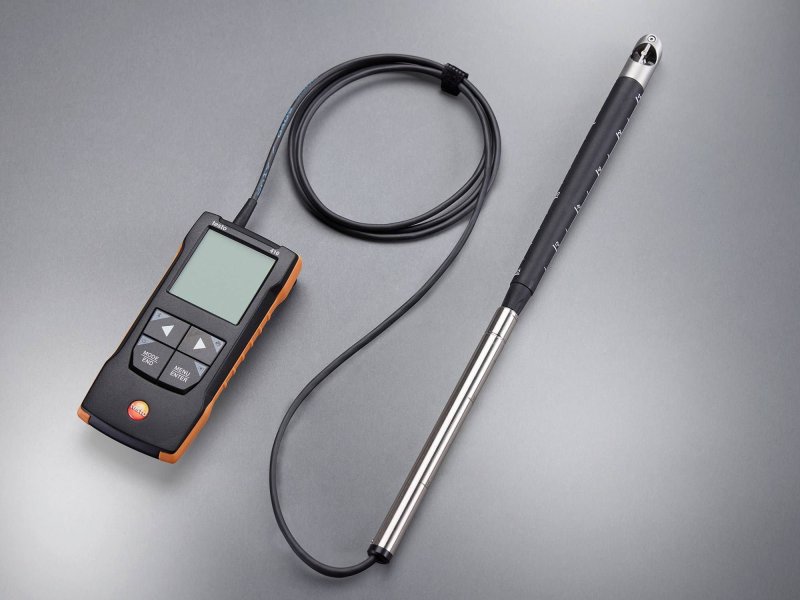 Testo 416 - Digitálny vrtuľkový anemometer 16 mm vrtuľka